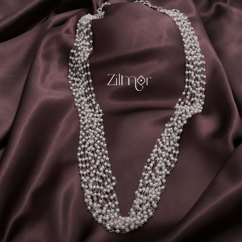 Pearl Layer Long Necklace