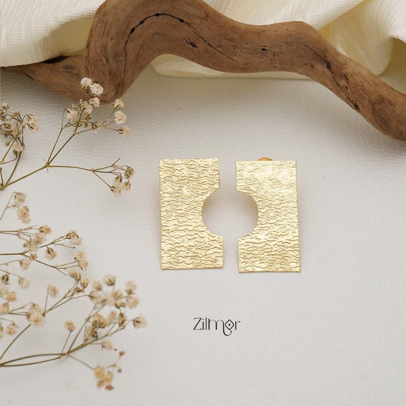 Brass Stud Earrings - AS100731