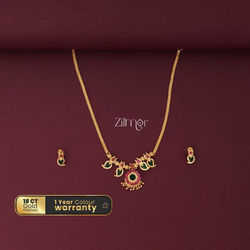 Mango Palakka Necklace Set - PP10117