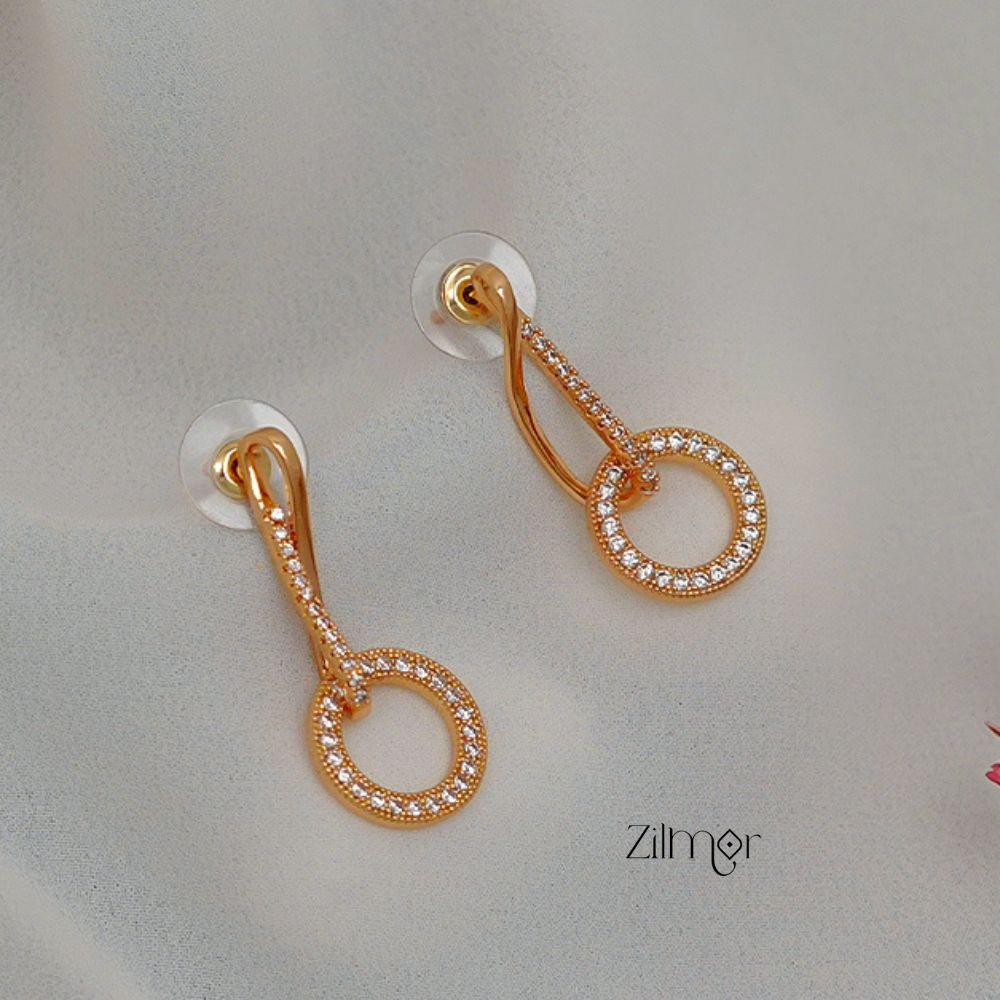 ZN1011505 - AD Stone  Earrings (color option)