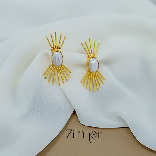 ZA1011442- Designer Pearl Earrings