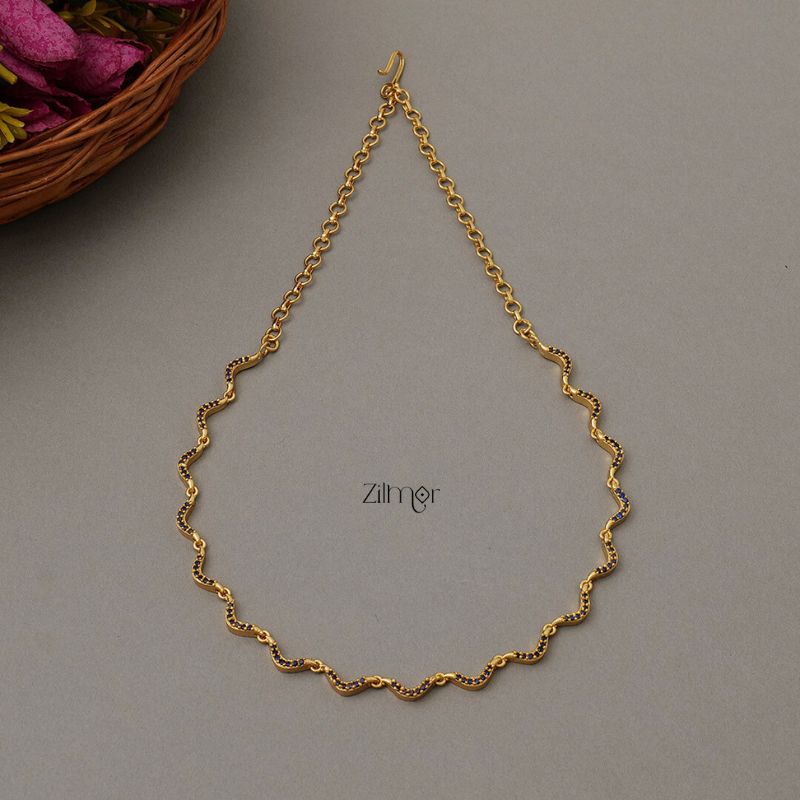 PP101107 - Gold Tone AD Necklace