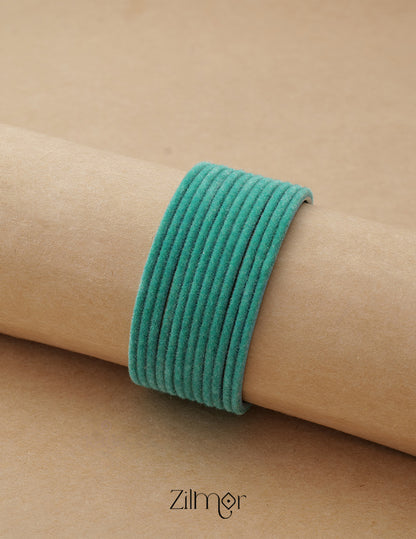Velvet Bangle Set for Women & Girls (color option) - CB10048 8-Zilmor