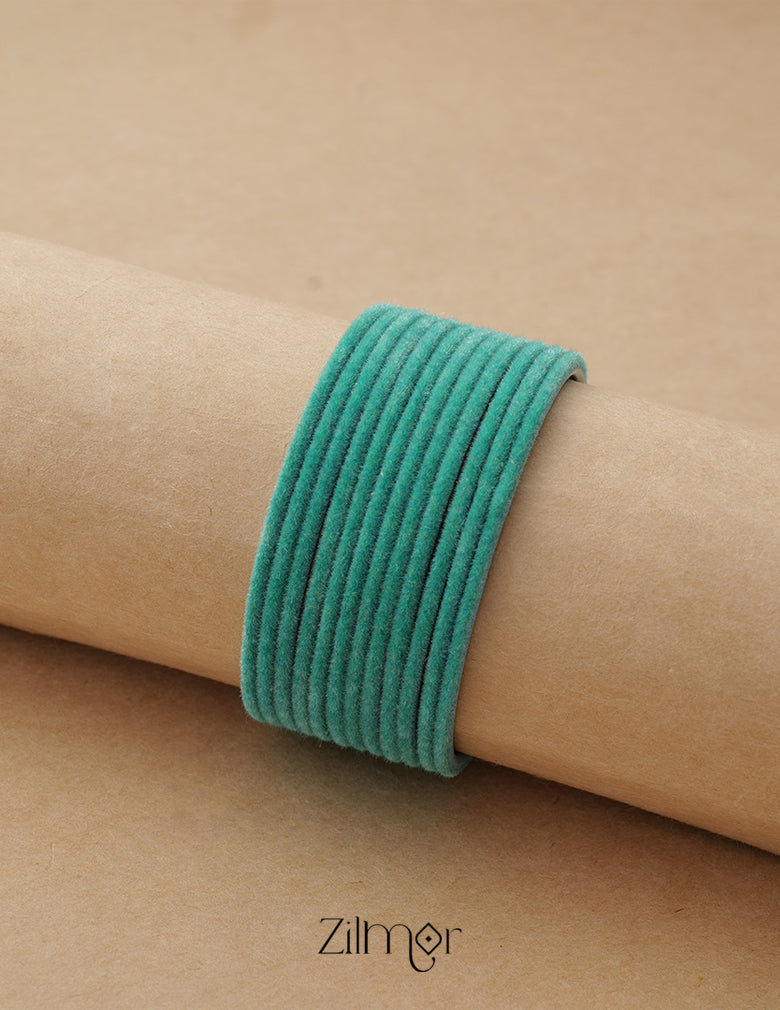 Velvet Bangle Set for Women & Girls (color option) - CB10048 8-Zilmor
