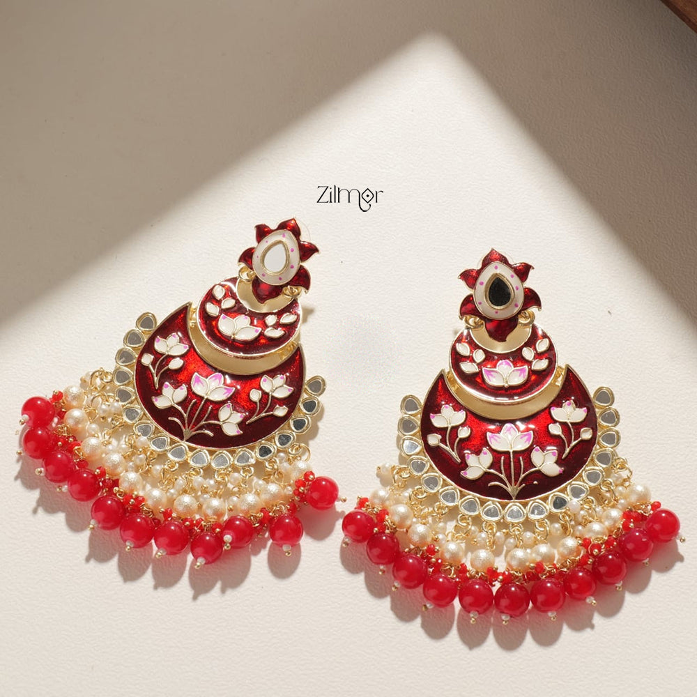 Ahana - Polki Designer Earring