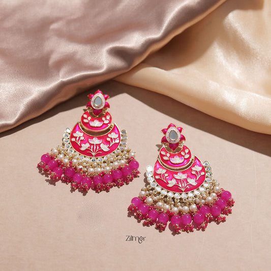 Ahana - Polki Designer Earring