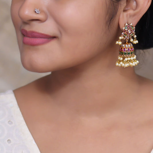 SN101626 -  Jumkha Earrings