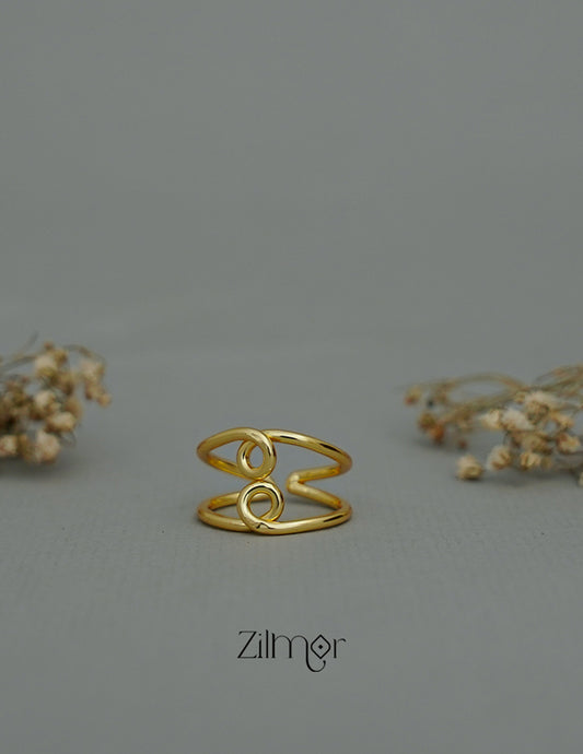 ZA1011155 - Multi layer Geometric Adjustable Ring