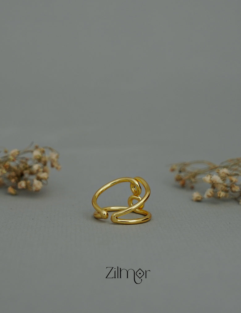 ZA1011155 - Multi layer Geometric Adjustable Ring 2-Zilmor
