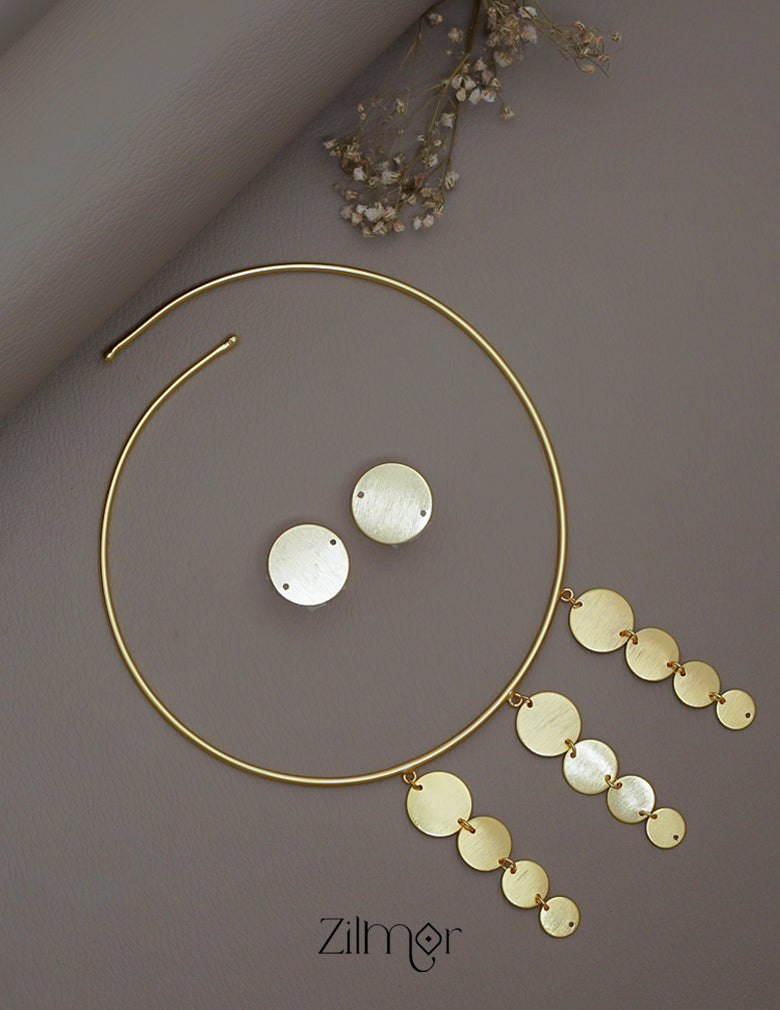 ZA1011169 - Hasli Necklace With Earrings 2-Zilmor