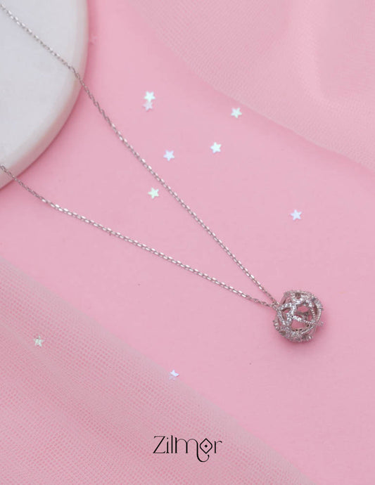 ZM101409 - 925 Silver Necklace 1-Zilmor