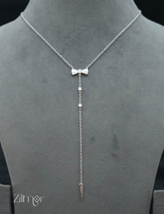 ZM101411 - 925 Sterling Silver Designed Pendant Necklace 3-Zilmor