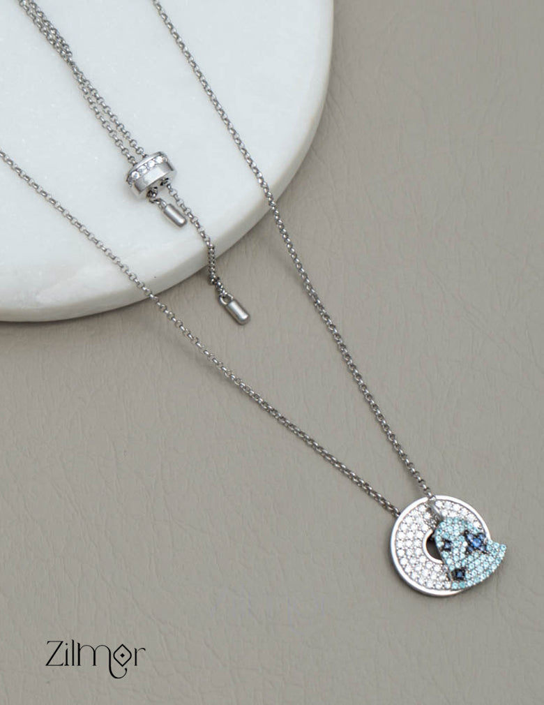 ZM101420 - 925 Silver Necklace 2-Zilmor