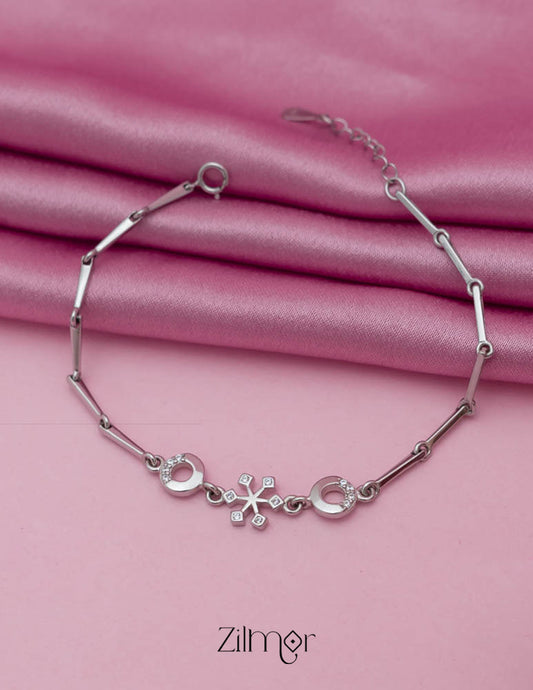 ZM101604  - 925 Silver Bracelet 1-Zilmor