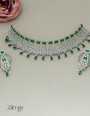Zurab - AD Necklace Set with Earrings