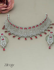 Zurab - AD Necklace Set with Earrings