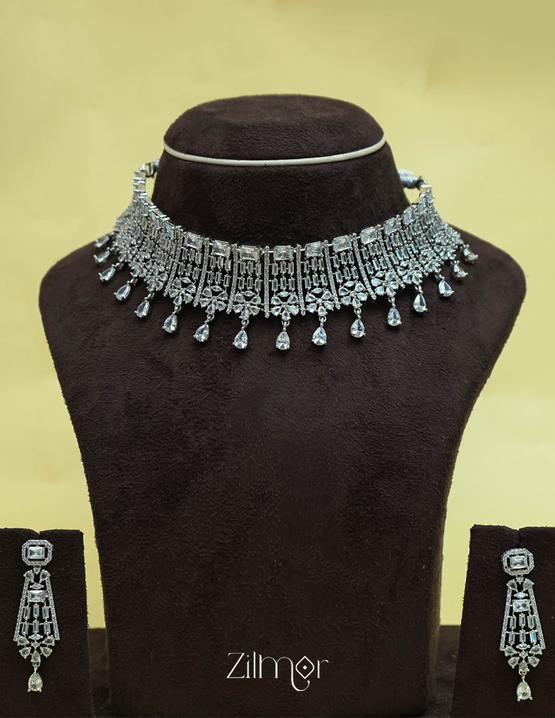Zurab - AD Necklace Set with Earrings