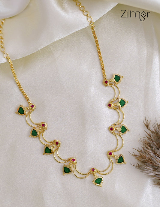 18K Gold Plated Palakka Necklace - PP1012462