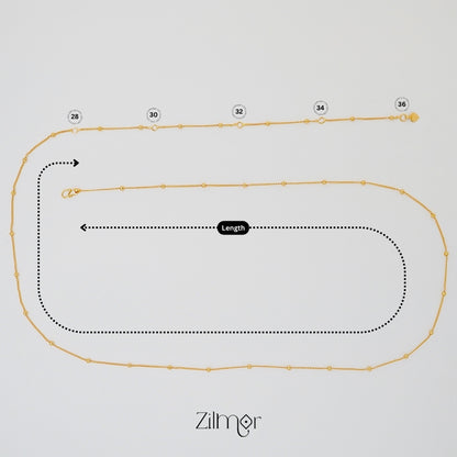 KT1011715 - Gold Plated Traditional Hip Chain 2-Zilmor