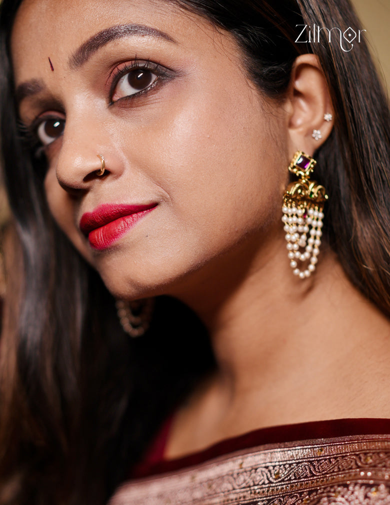 SN101670 - Antique  Pearl Earrings