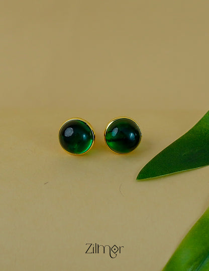 Minimal gemstone earrings perfect for daily wear for women