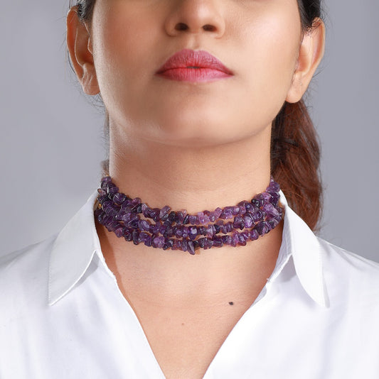 Mihar Semi Precious Stone Necklace