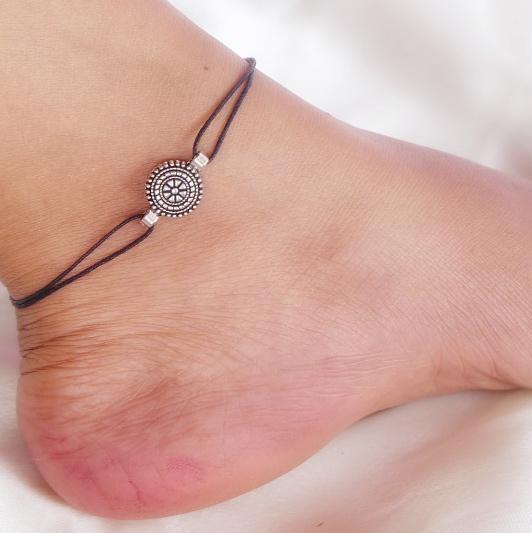 Mandala Charm Anklet