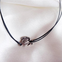 Peacock Charm Anklet 1-Zilmor
