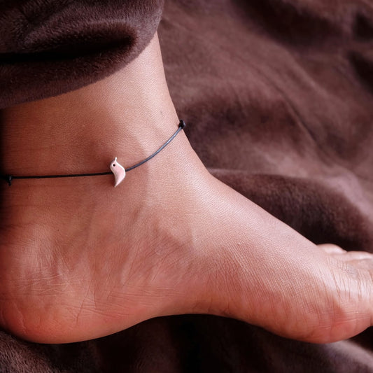 Dove Charm Thread Anklet - Ky101157