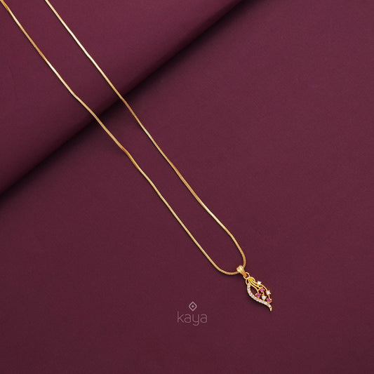 Simple pendant Necklace - SG100293