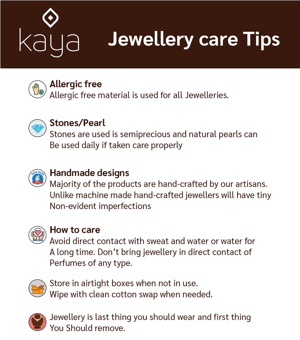 Liba - Multi Colour Natural Stone Necklace Earrings Set (color option) 16-Zilmor